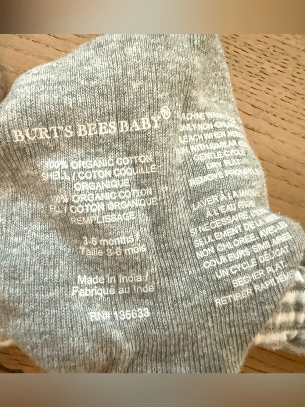 Zutano & Burt’s Bees Baby Booties 3-Pair Lot 3–6M